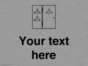 Custom information:  Large Changing room